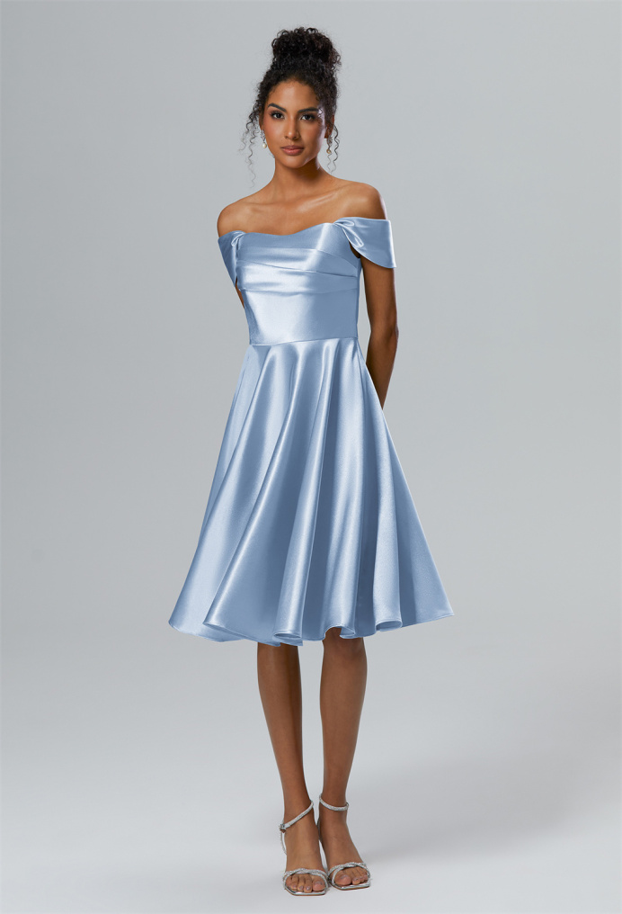 AW Yasmin Baby Blue  Wedding Guest Dresses